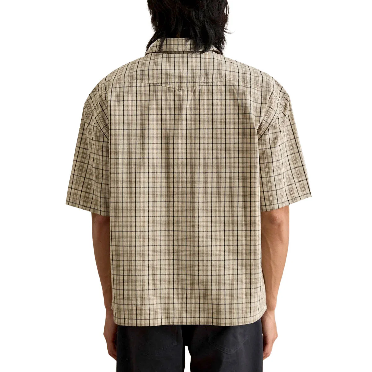 Rhythm Longreach Relaxed Shirt - Cream - Image 3