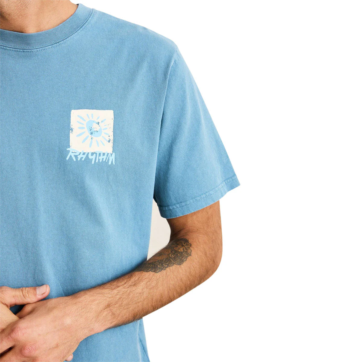 Rhythm Mementos Vintage T-Shirt - Bluestone - Image 5