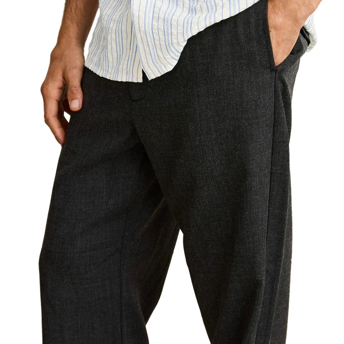 Rhythm Monterey Trouser Pants - Black - Image 4