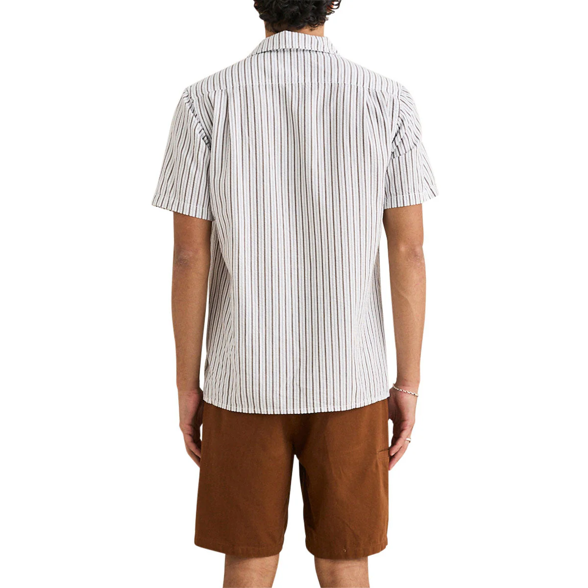 Rhythm Seersucker Stripe Shirt - Cedar - Image 2