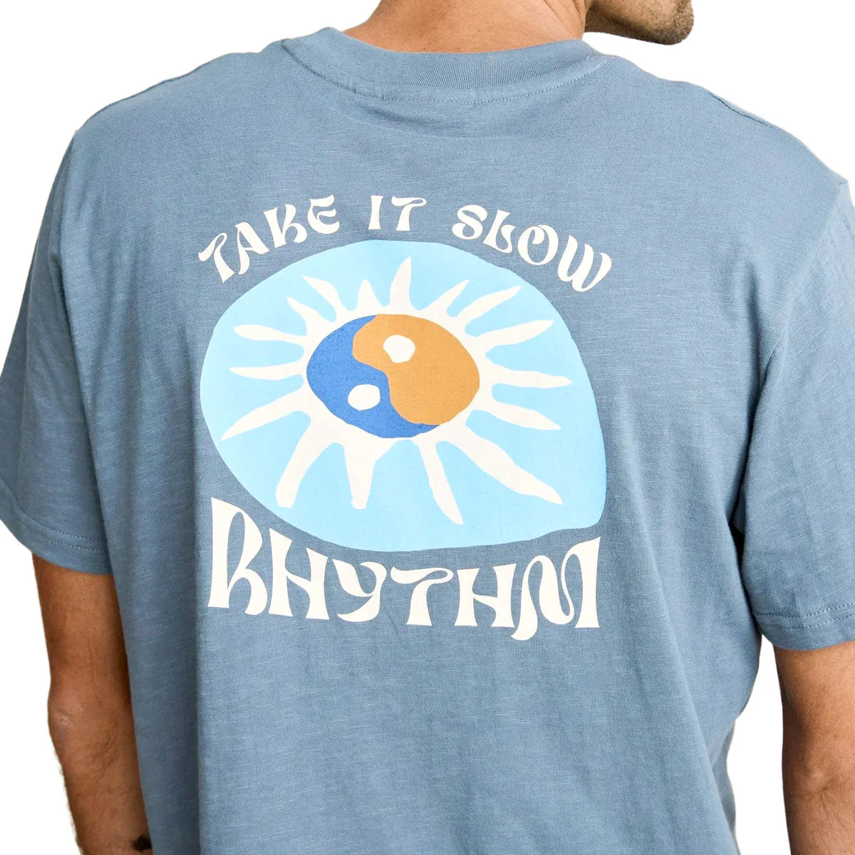 Rhythm Slow Down T-Shirt - Slate - Image 4