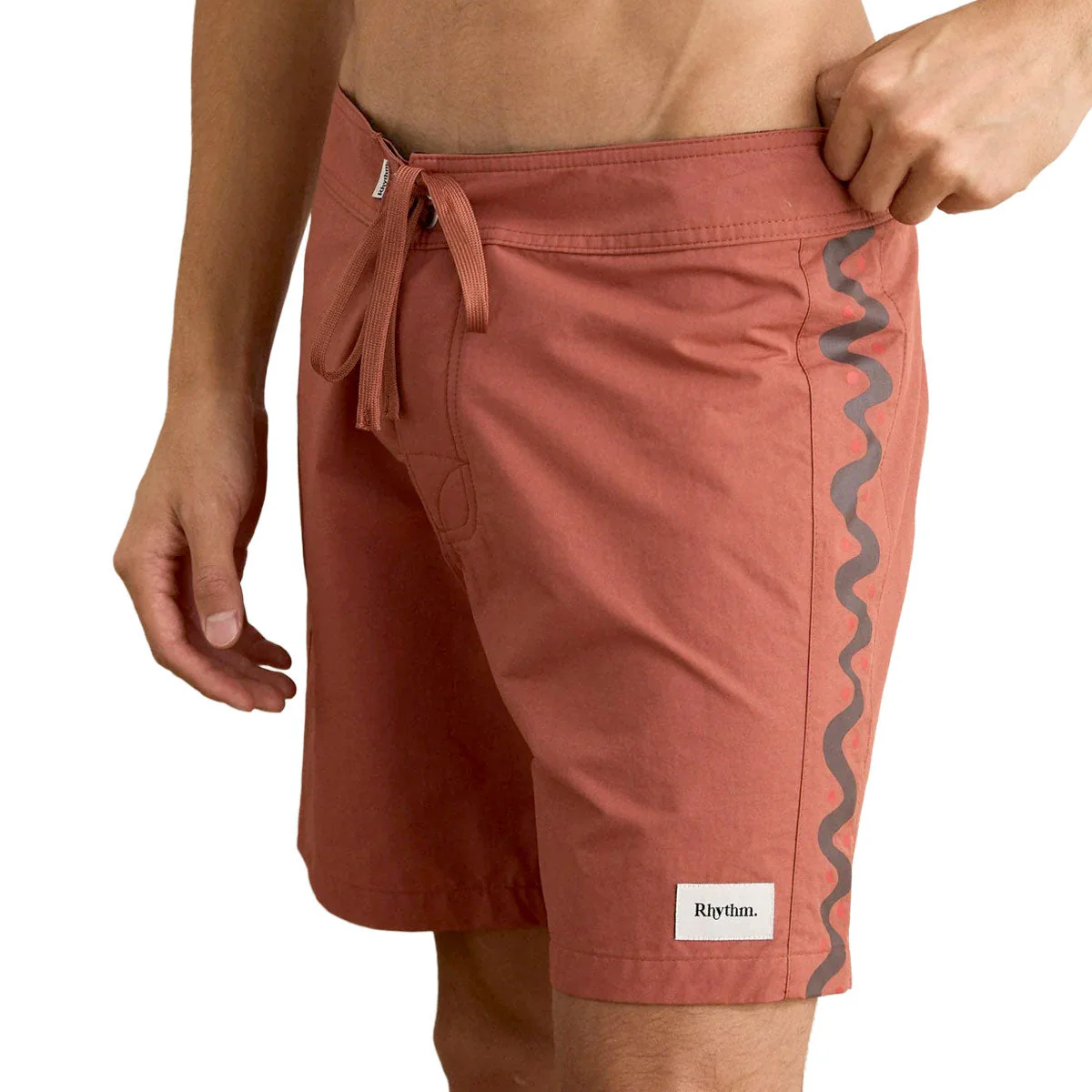 Rhythm Snake Trials Boardshorts - Terracotta - Image 2