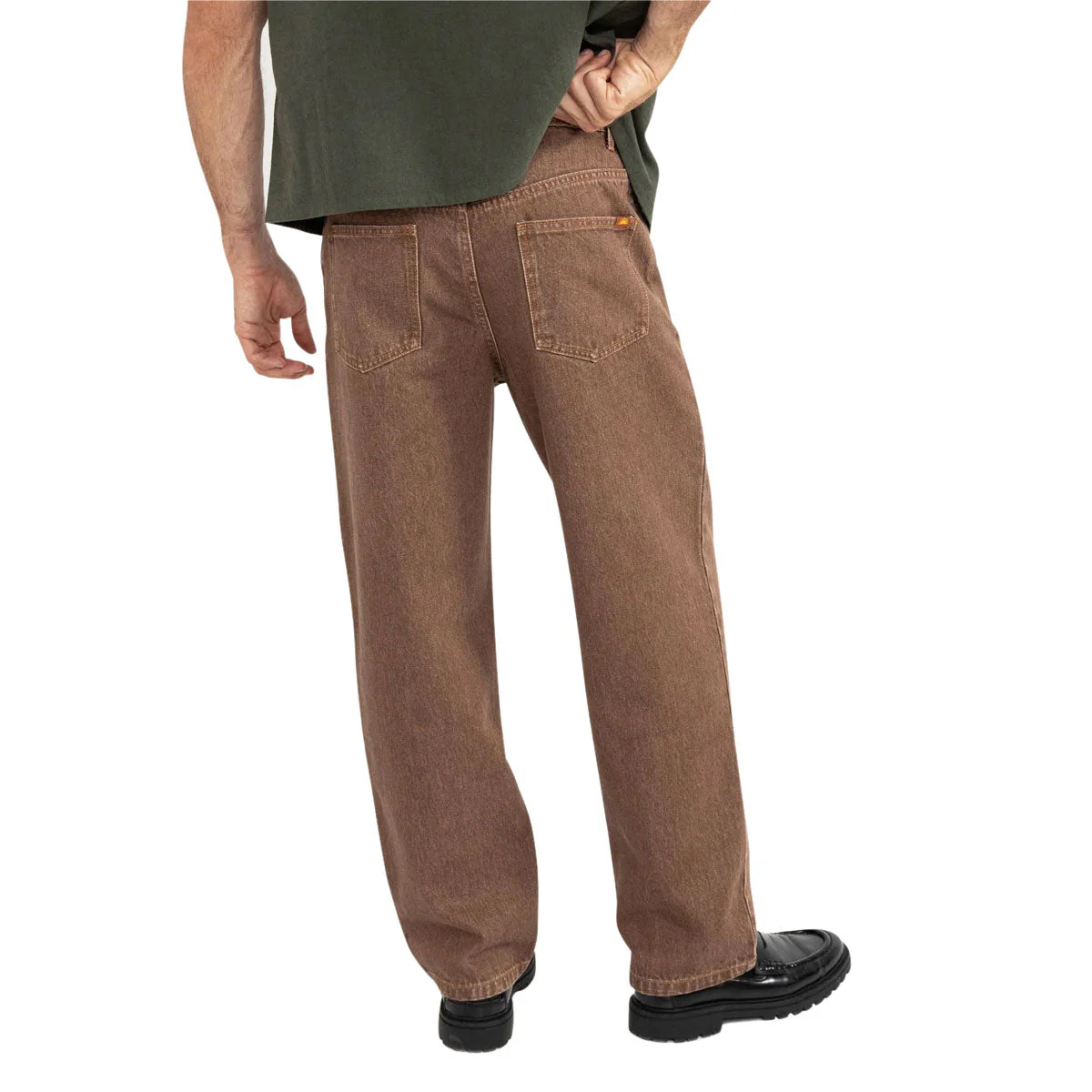 Rhythm Sundowner Denim Jeans - Tobacco - Image 4
