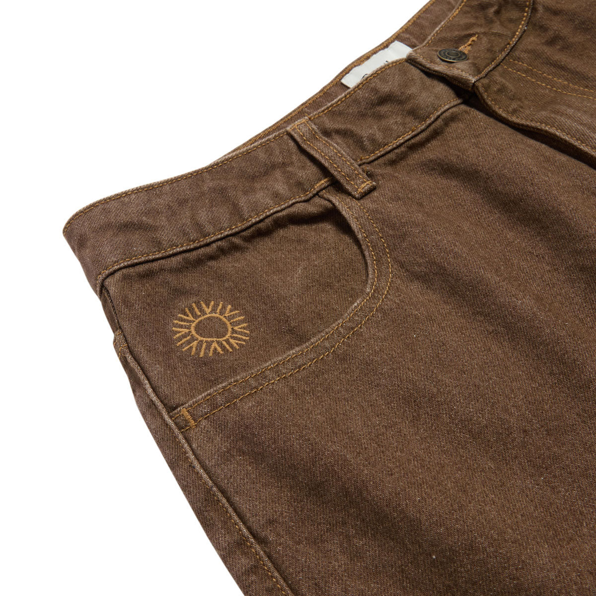 Rhythm Sundowner Denim Jeans - Tobacco - Image 5