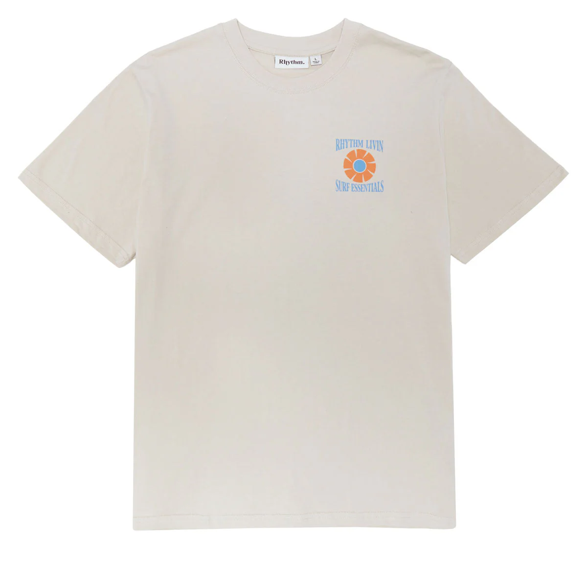 Rhythm Surf Essentials T-Shirt - Moonrock - Image 2