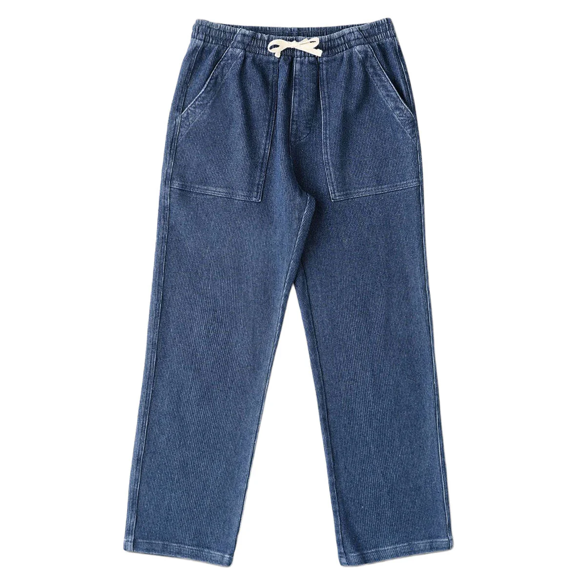 Rhythm Textured Wale Jam Pants - Washed Indigo