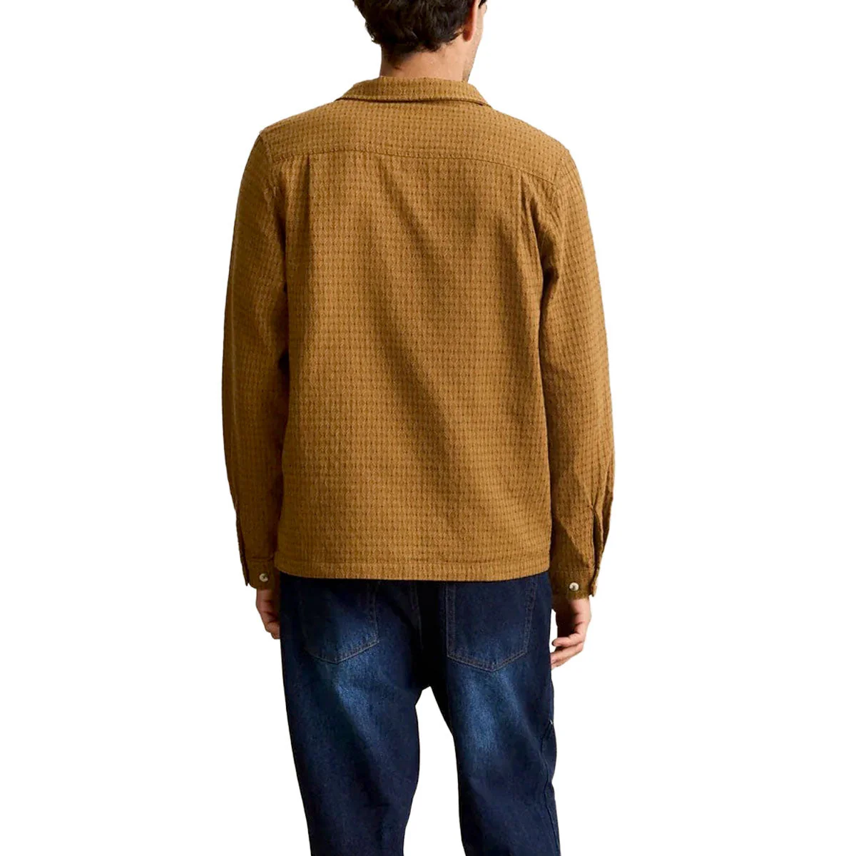 Rhythm Tyler Long Sleeve Shirt - Tobacco - Image 2