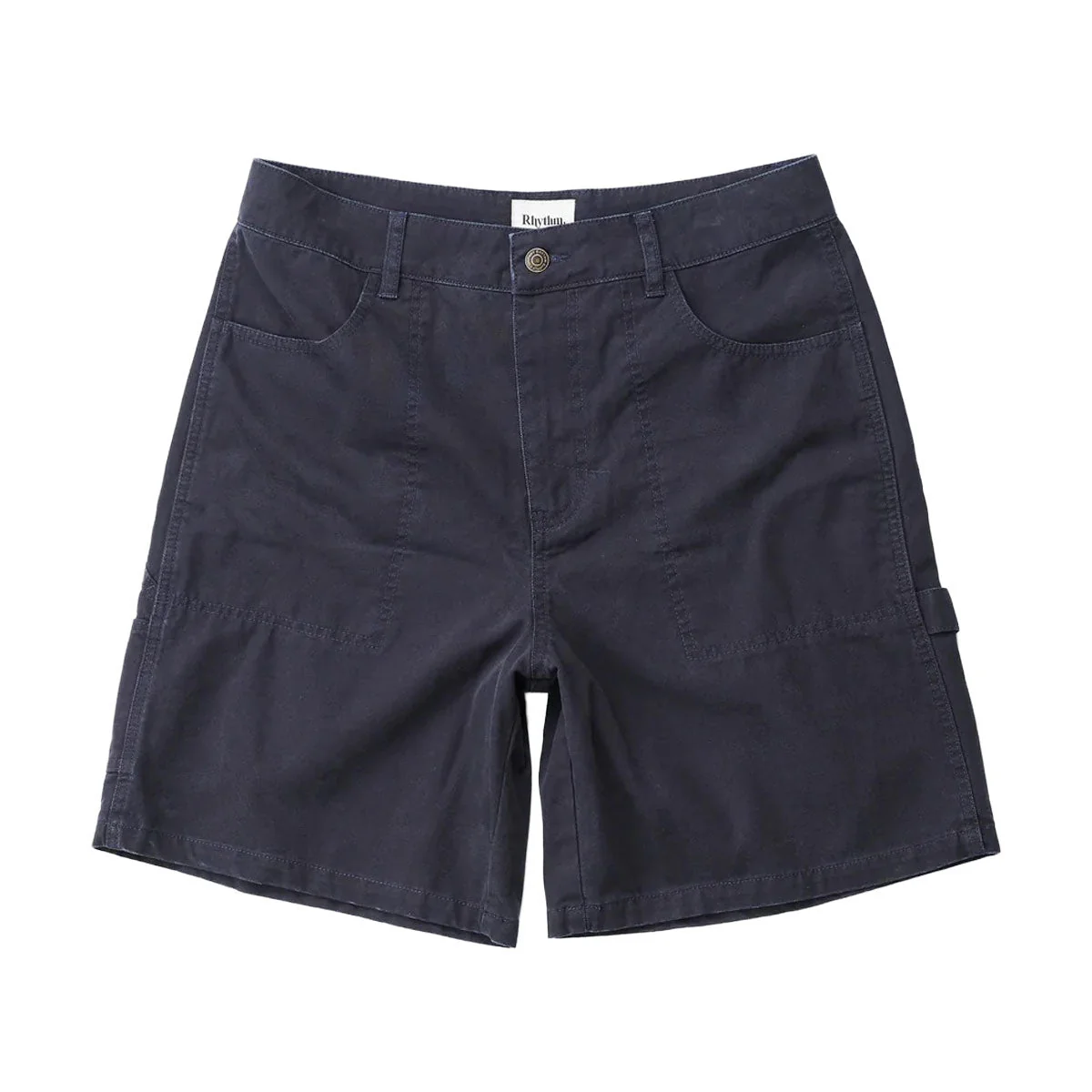 Rhythm Washed Canvas Shorts - Midnight