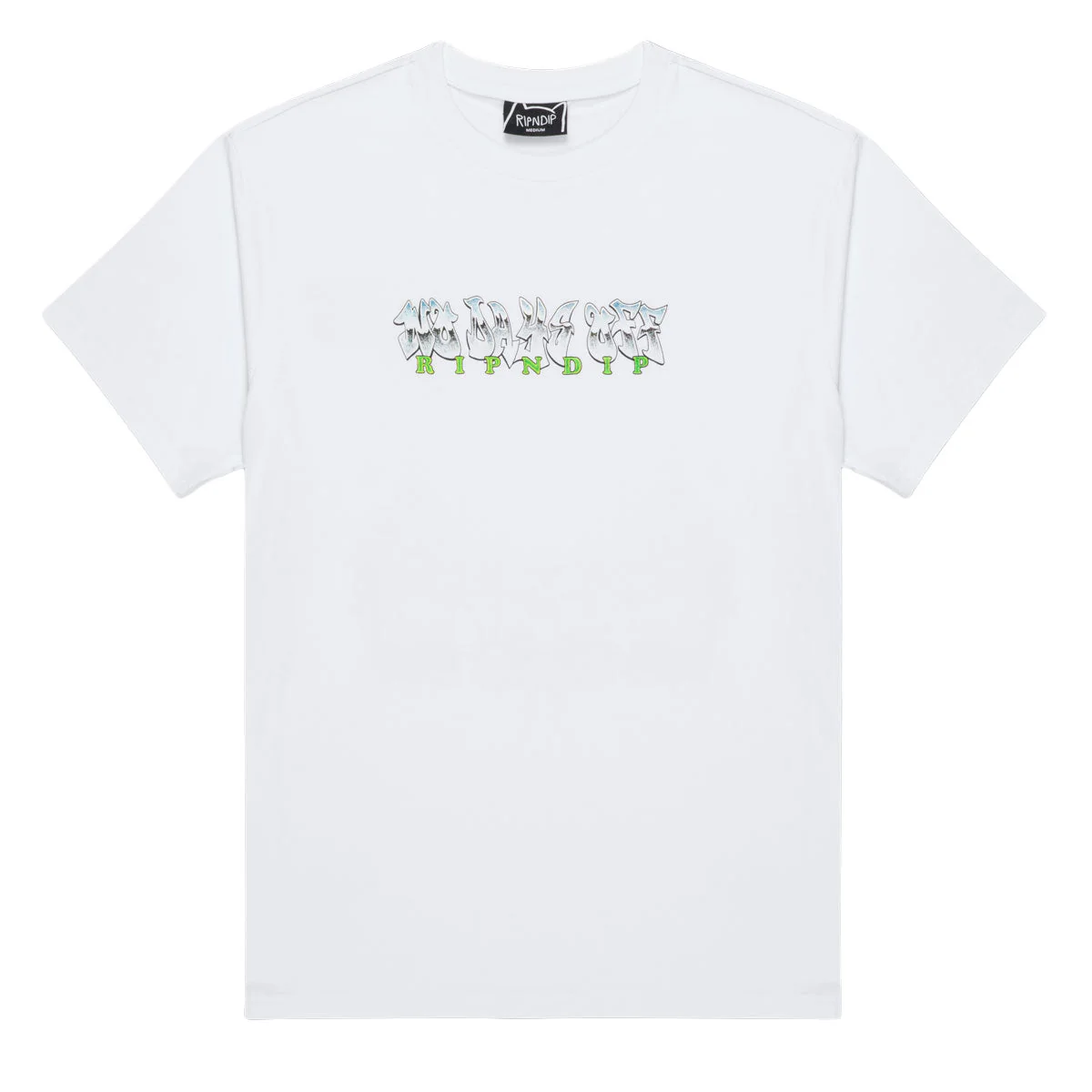 RIPNDIP Karate Kat T-Shirt - White