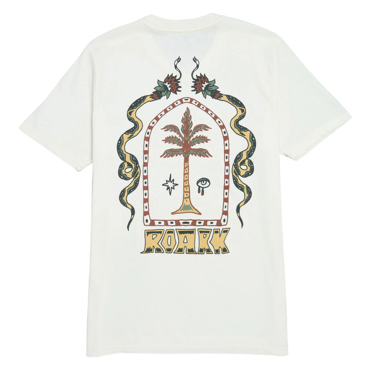 Roark Augs Palm T-Shirt - Off White