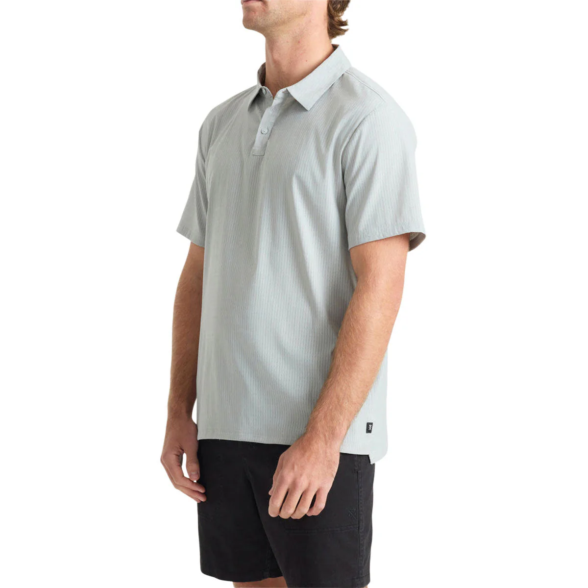 Roark Bless Up Polo Shirt - Grey - Image 4