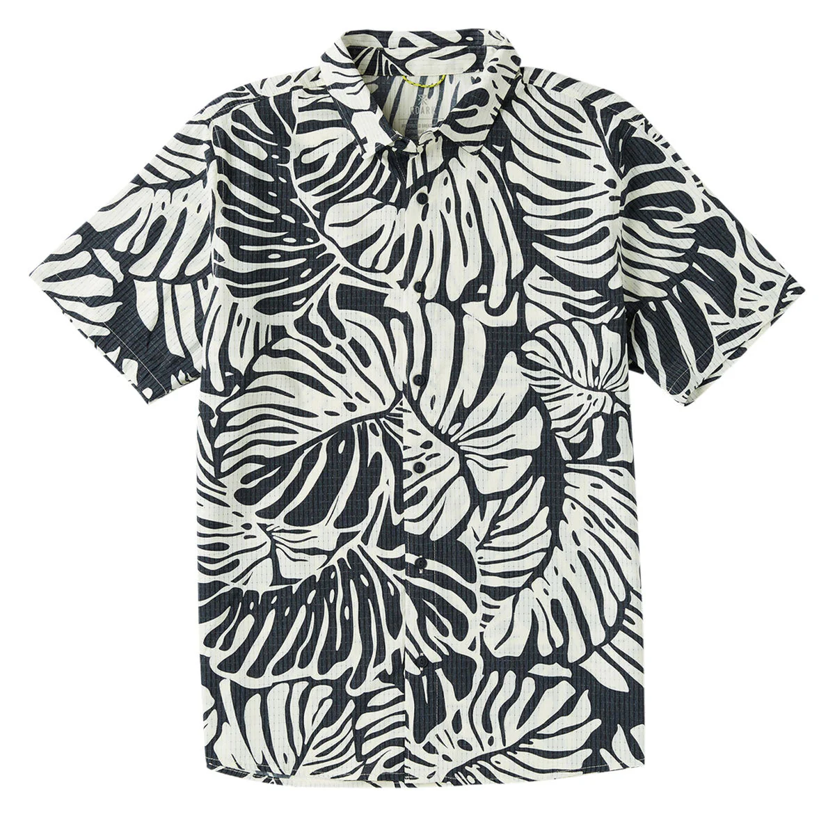 Roark Bless Up Shirt - Black Monstera - Image 4