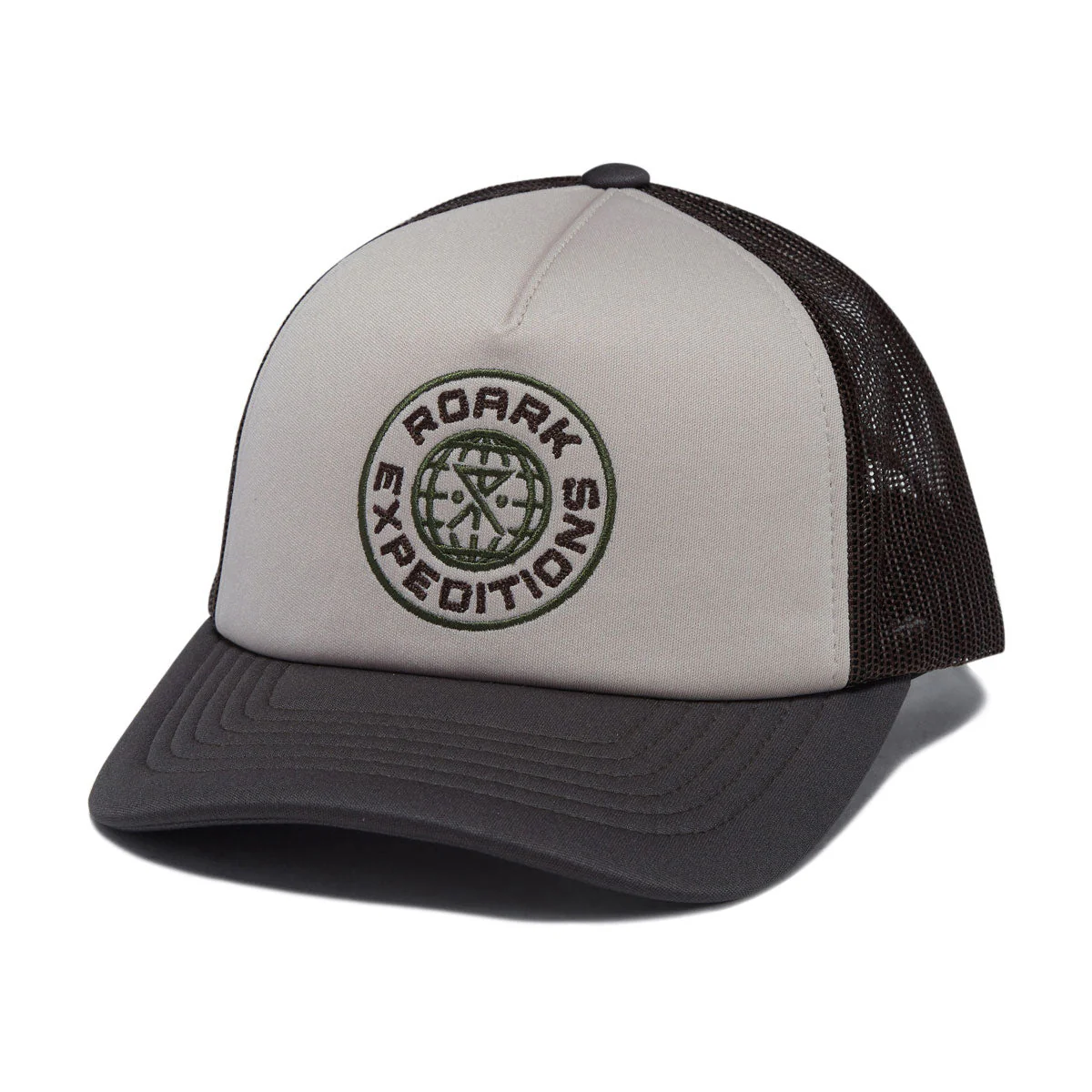Roark Foam Trucker Global Hat - Military