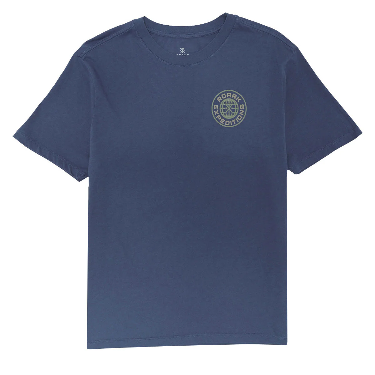 Roark Goin Global T-Shirt - Washed Indigo