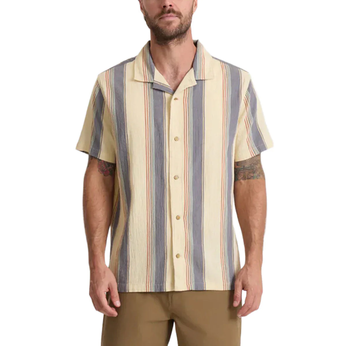 Roark Gonzo Woven Shirt - Ivory