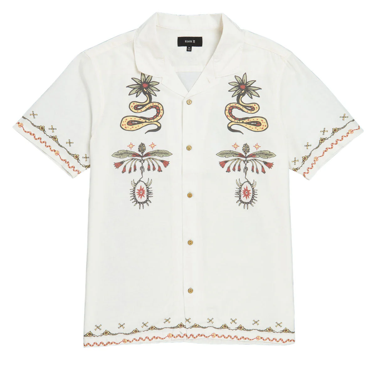 Roark Gonzo Woven Shirt - Unbleached
