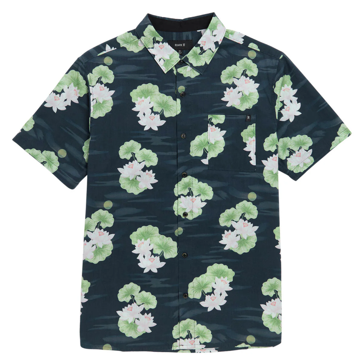 Roark Journey Woven Shirt - Navy Floral
