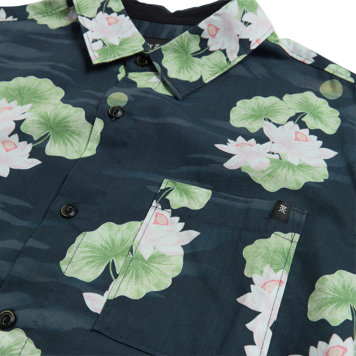 Roark Journey Woven Shirt - Navy Floral - Image 3