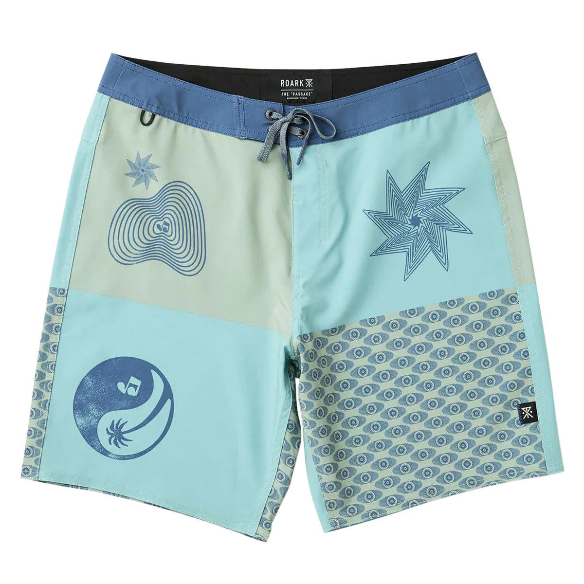 Roark Passage Boardshorts - Hazy Blue