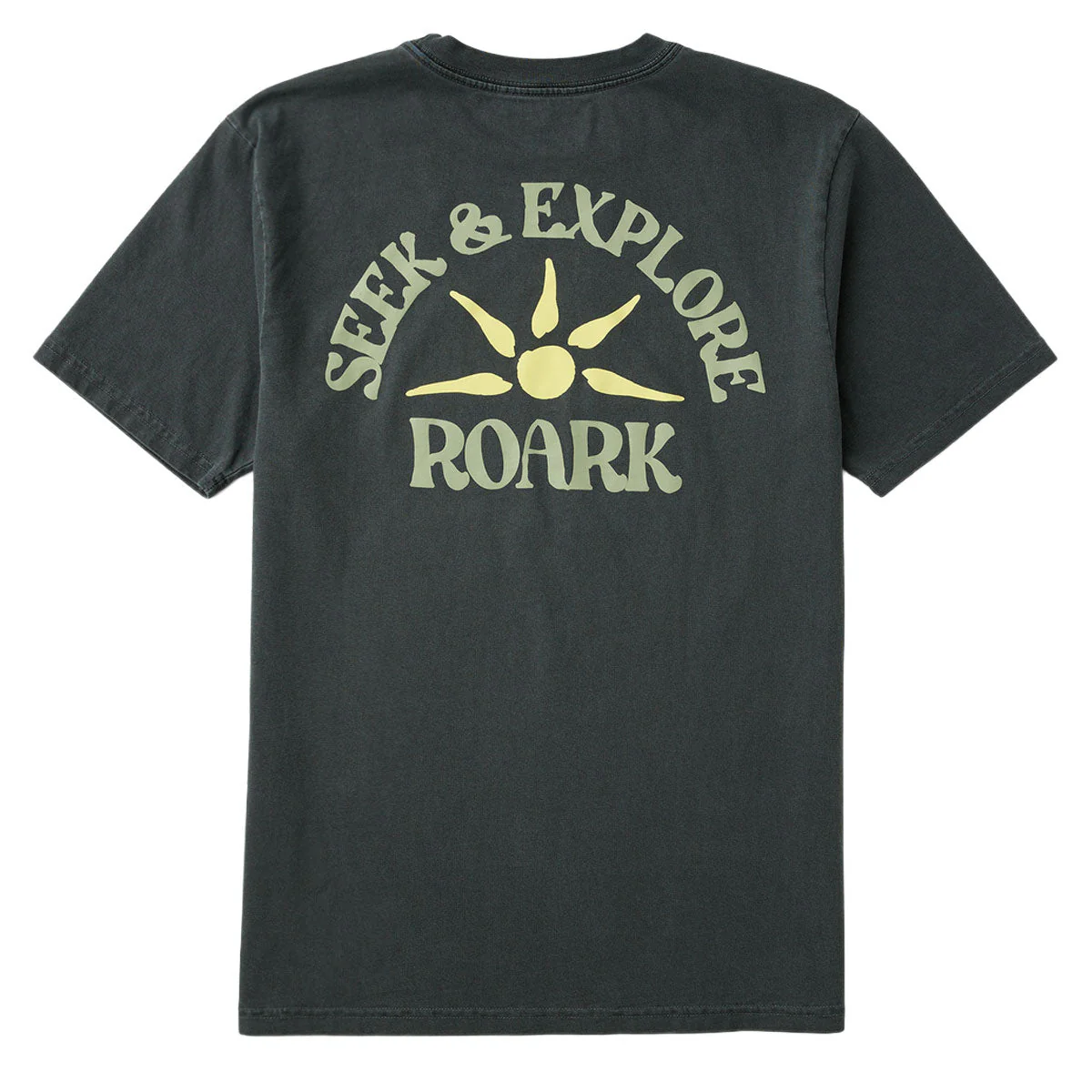 Roark Seek & Explore T-Shirt - Charcoal