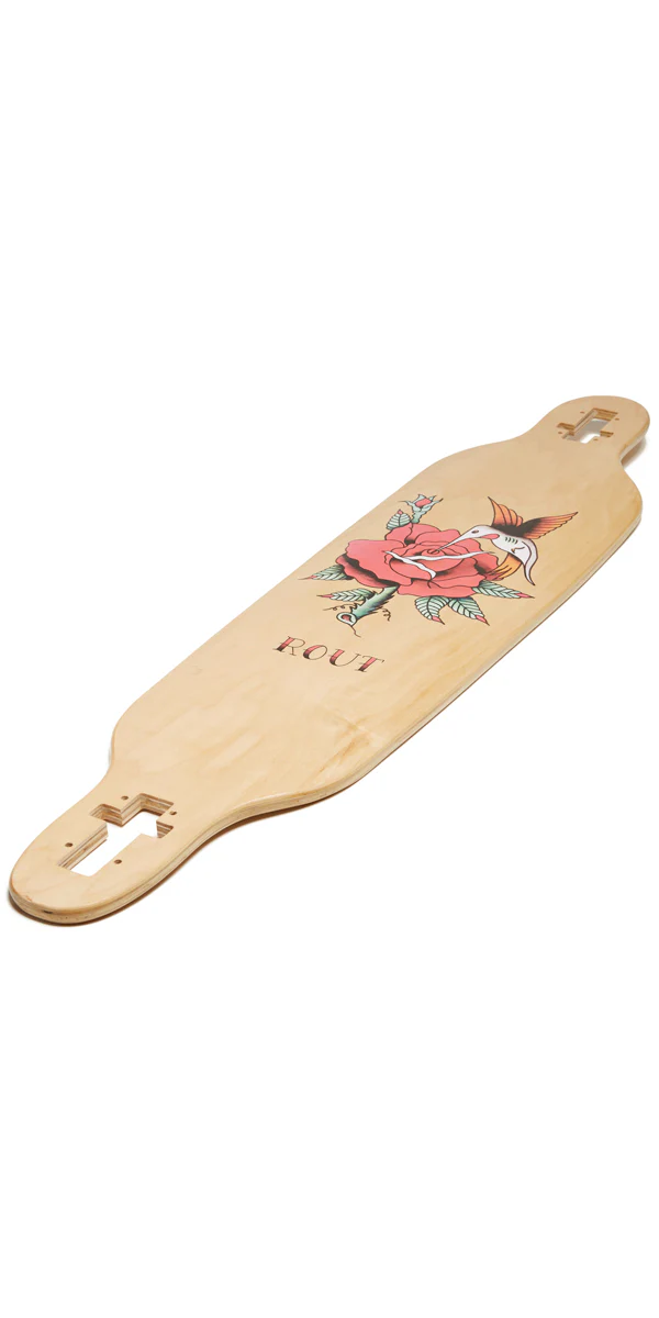 Rout Flash Drop-Thru Longboard Deck - Image 3