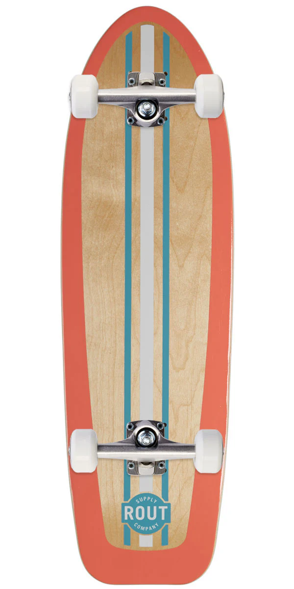 Rout Pinstripe Cruiser Skateboard Complete