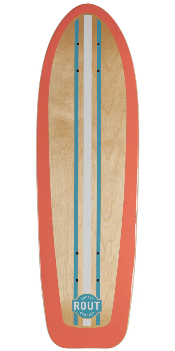 Rout Pinstripe Cruiser Skateboard Deck