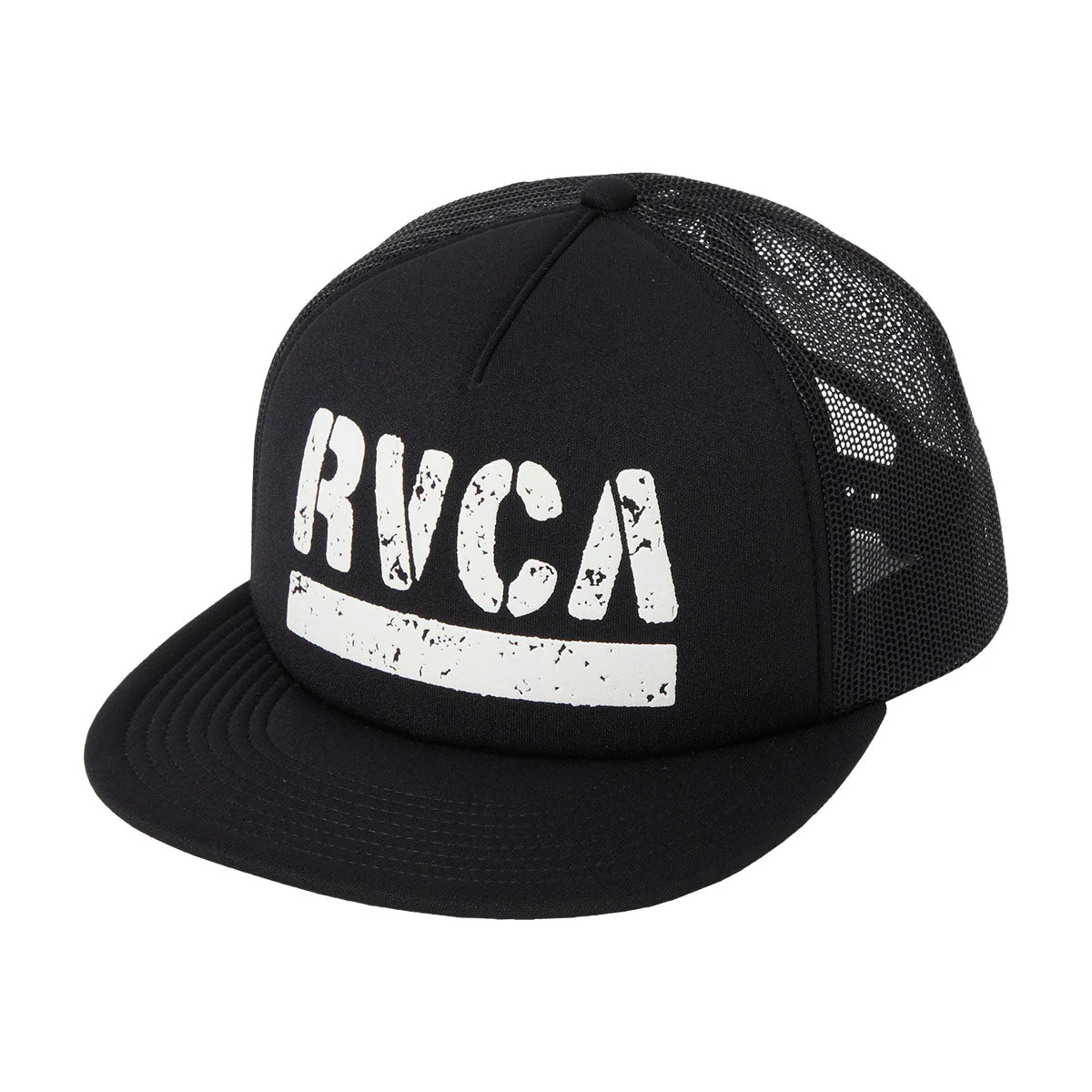 RVCA Asp Foam Trucker Hat - Black