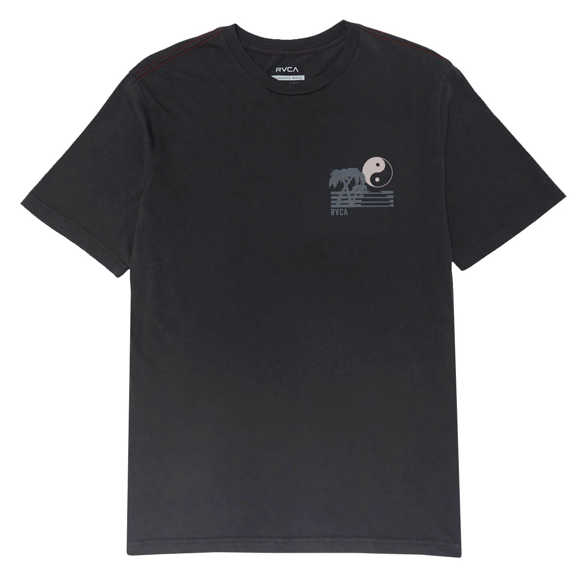 RVCA Balance Horizon T-Shirt - Pirate Black - Image 2
