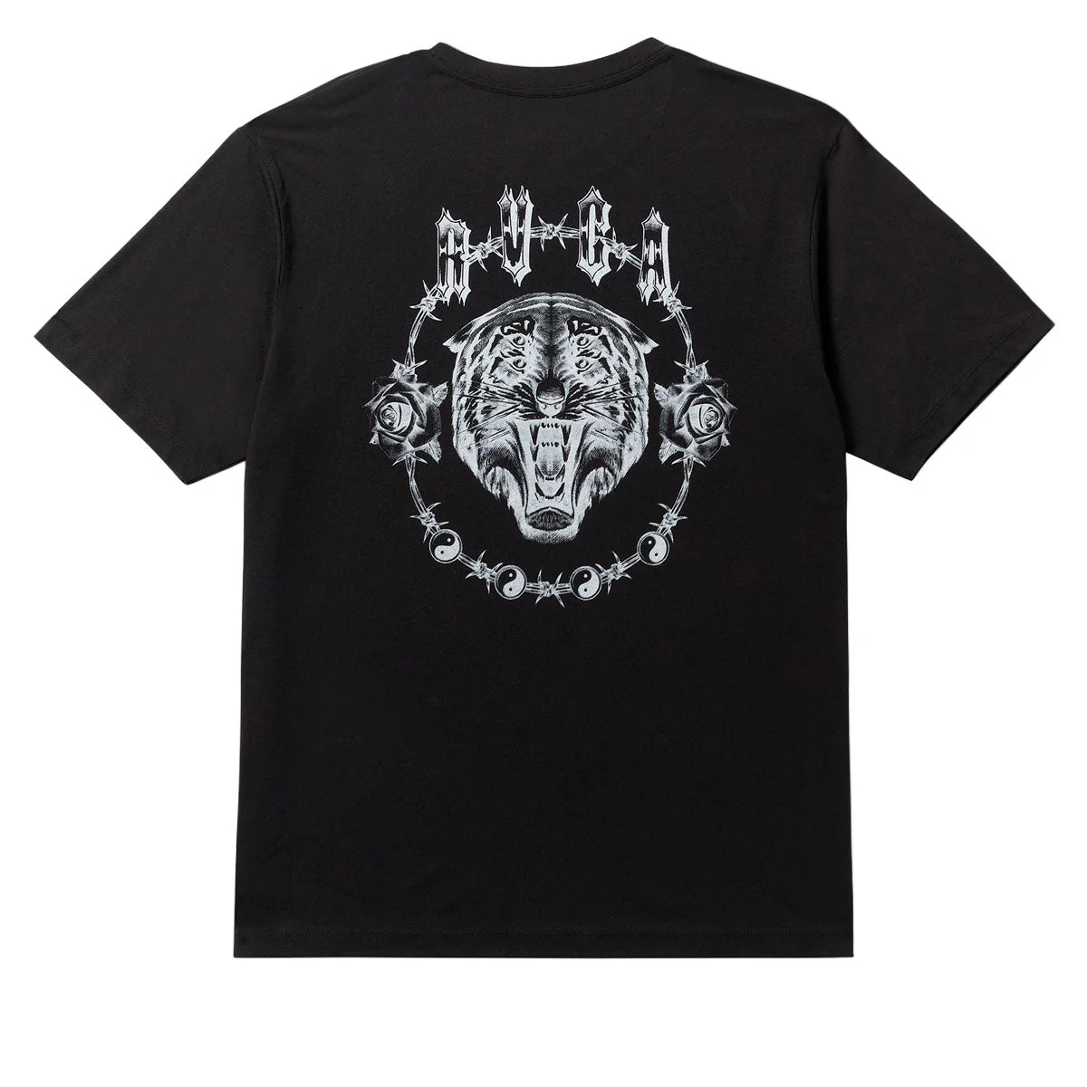 RVCA Benj Tiger Eyes T-Shirt - Black