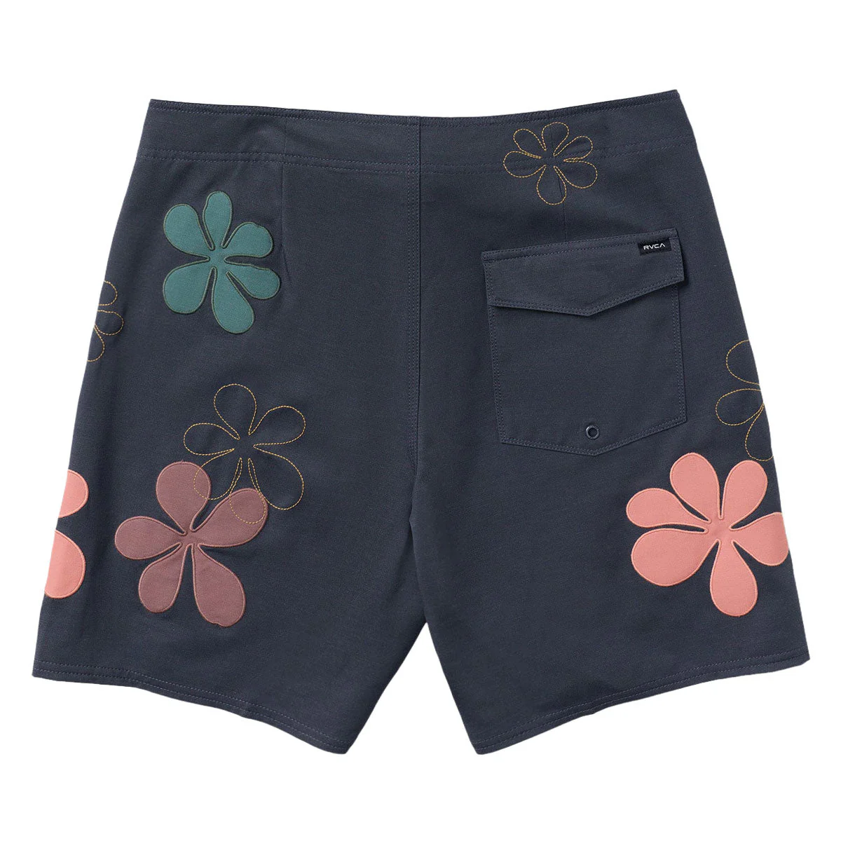 RVCA Bryce Baker 18 Boardshorts - Garage Blue - Image 2