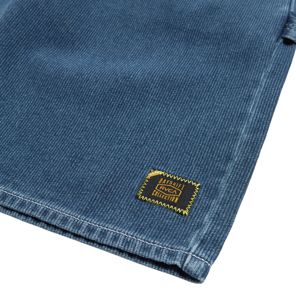 RVCA Dayshift Denim Shorts - Blue Collar - Image 5