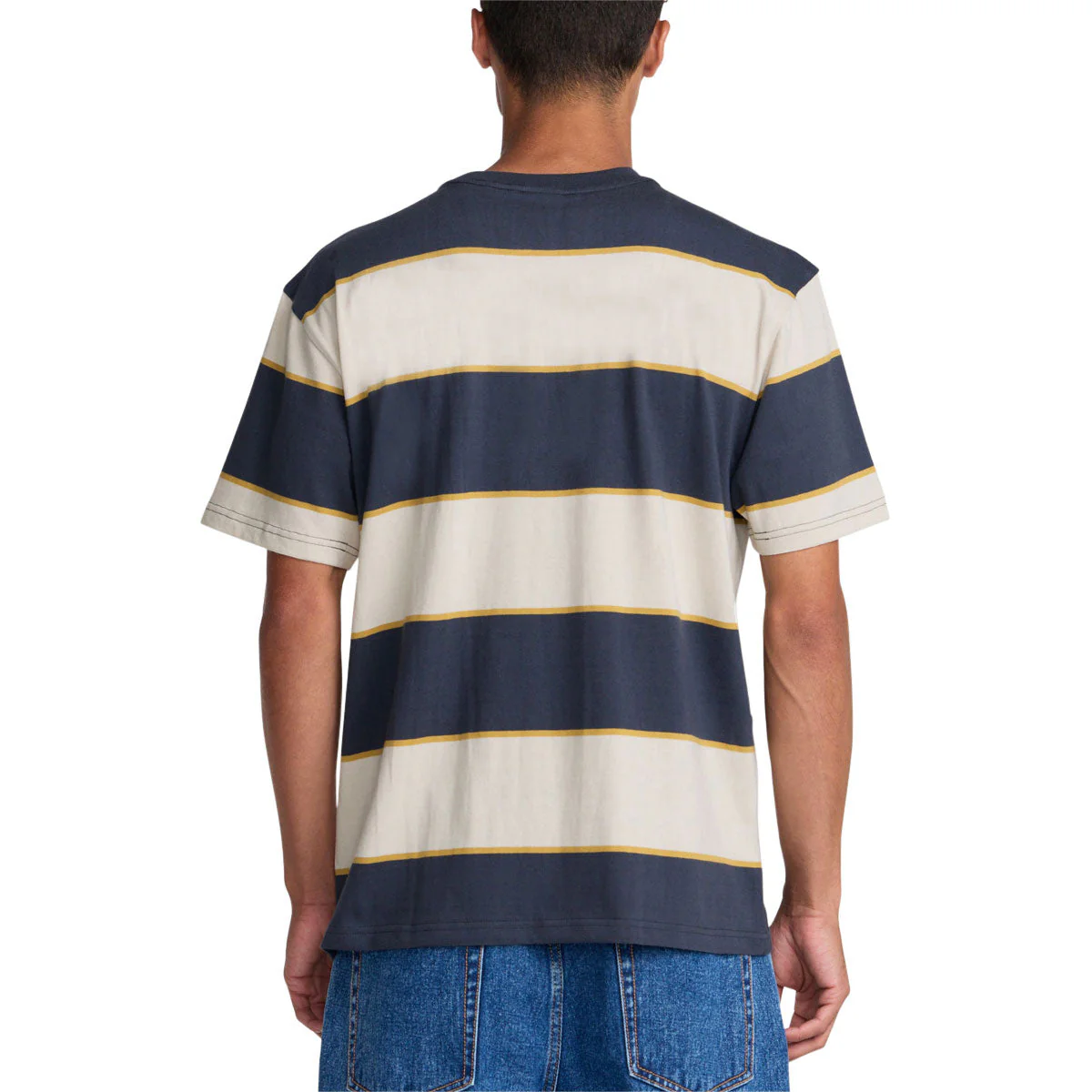RVCA Dayshift Stripe Shirt - Light Khaki - Image 2