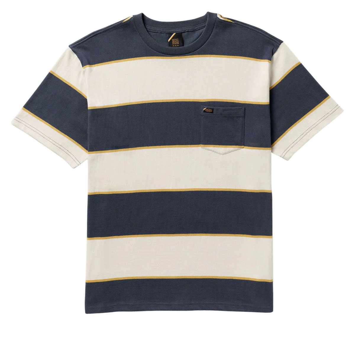 RVCA Dayshift Stripe Shirt - Light Khaki - Image 4