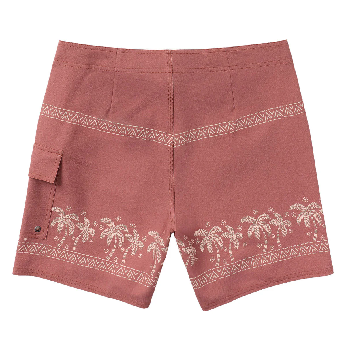 RVCA Exotica 17 Boardshorts - Burnt Red - Image 2