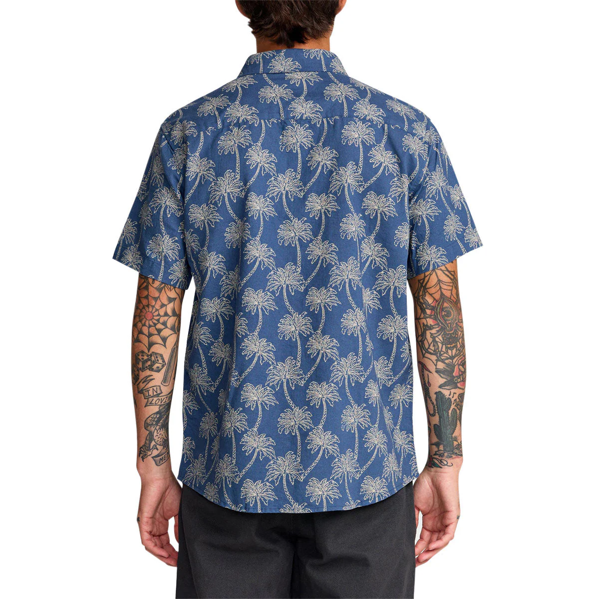 RVCA Exotica Shirt - Dark Denim - Image 2