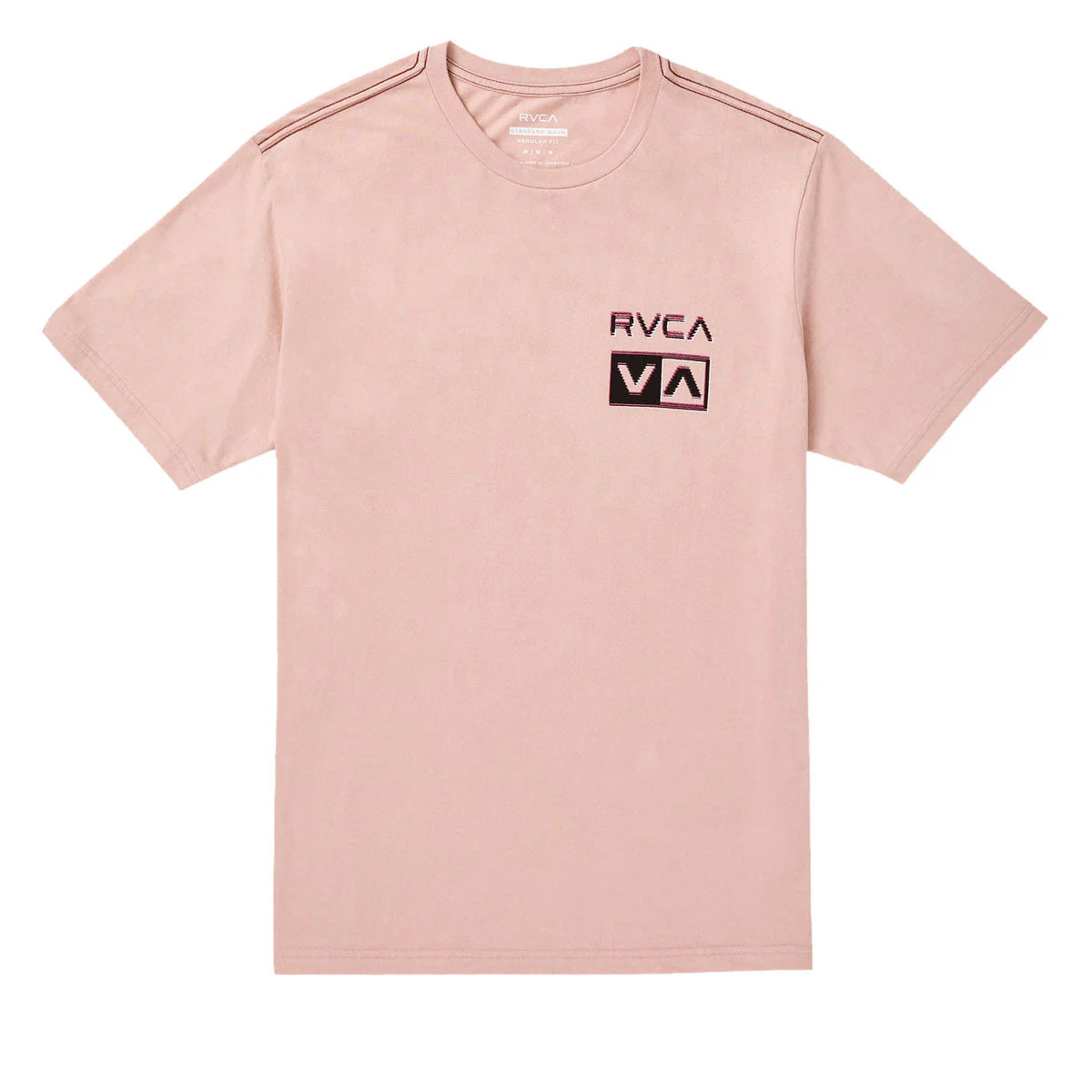 RVCA Glitch T-Shirt - Pale Mauve