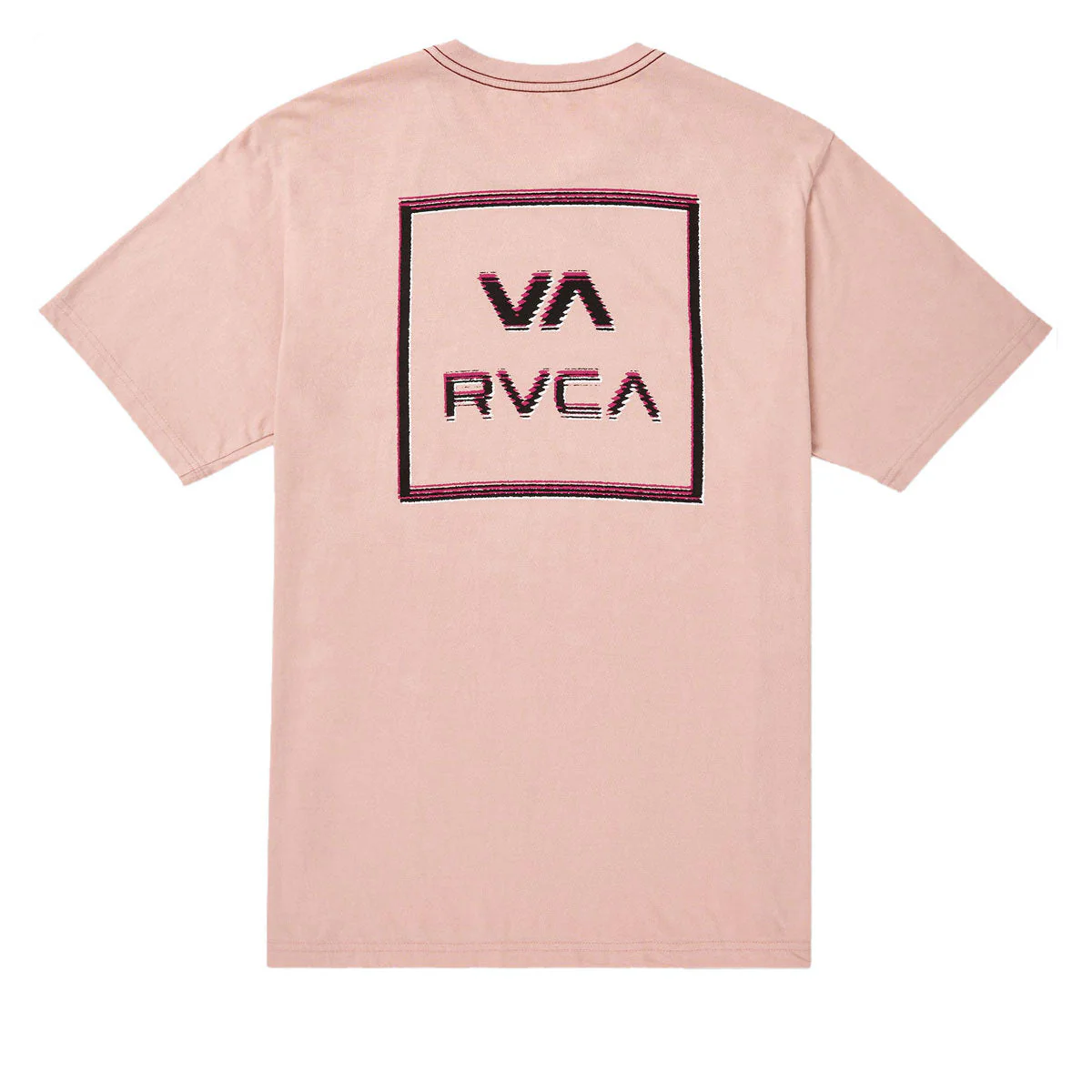 RVCA Glitch T-Shirt - Pale Mauve - Image 2
