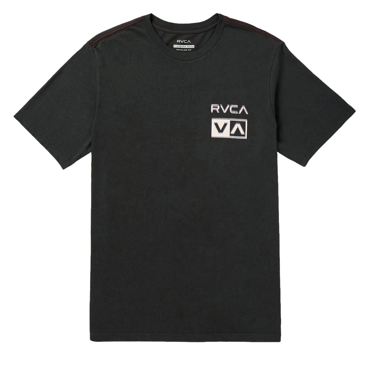 RVCA Glitch T-Shirt - Pirate Black