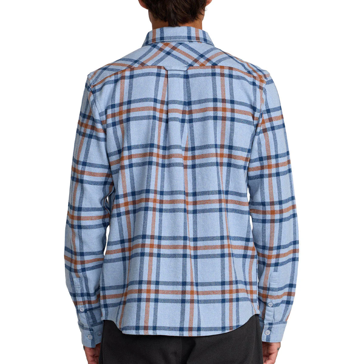 RVCA Hughes Flannel Shirt - Chambray - Image 2