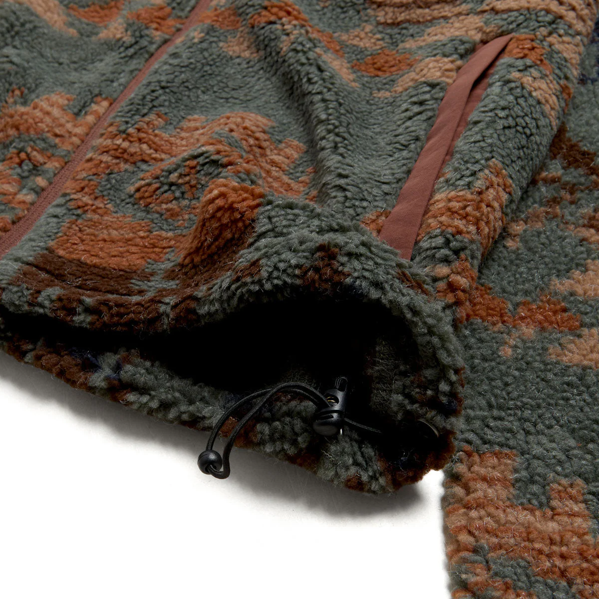 RVCA Jacumba Sherpa Zip Sweatshirt - Multi - Image 4