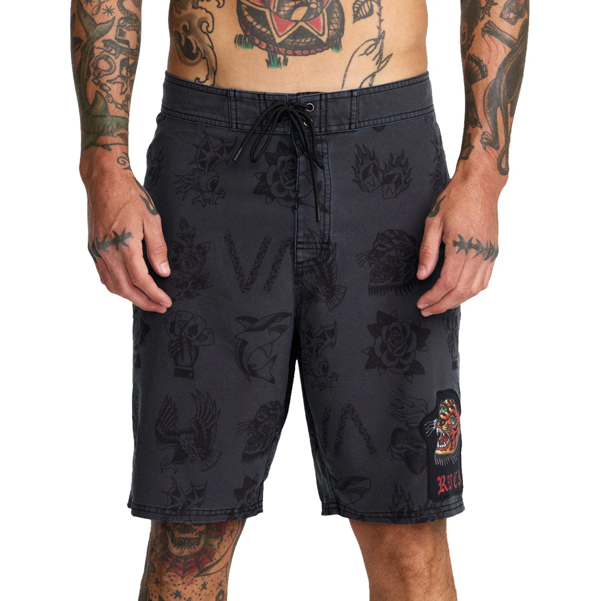 RVCA Kaleb Boardshorts - Black - Image 3