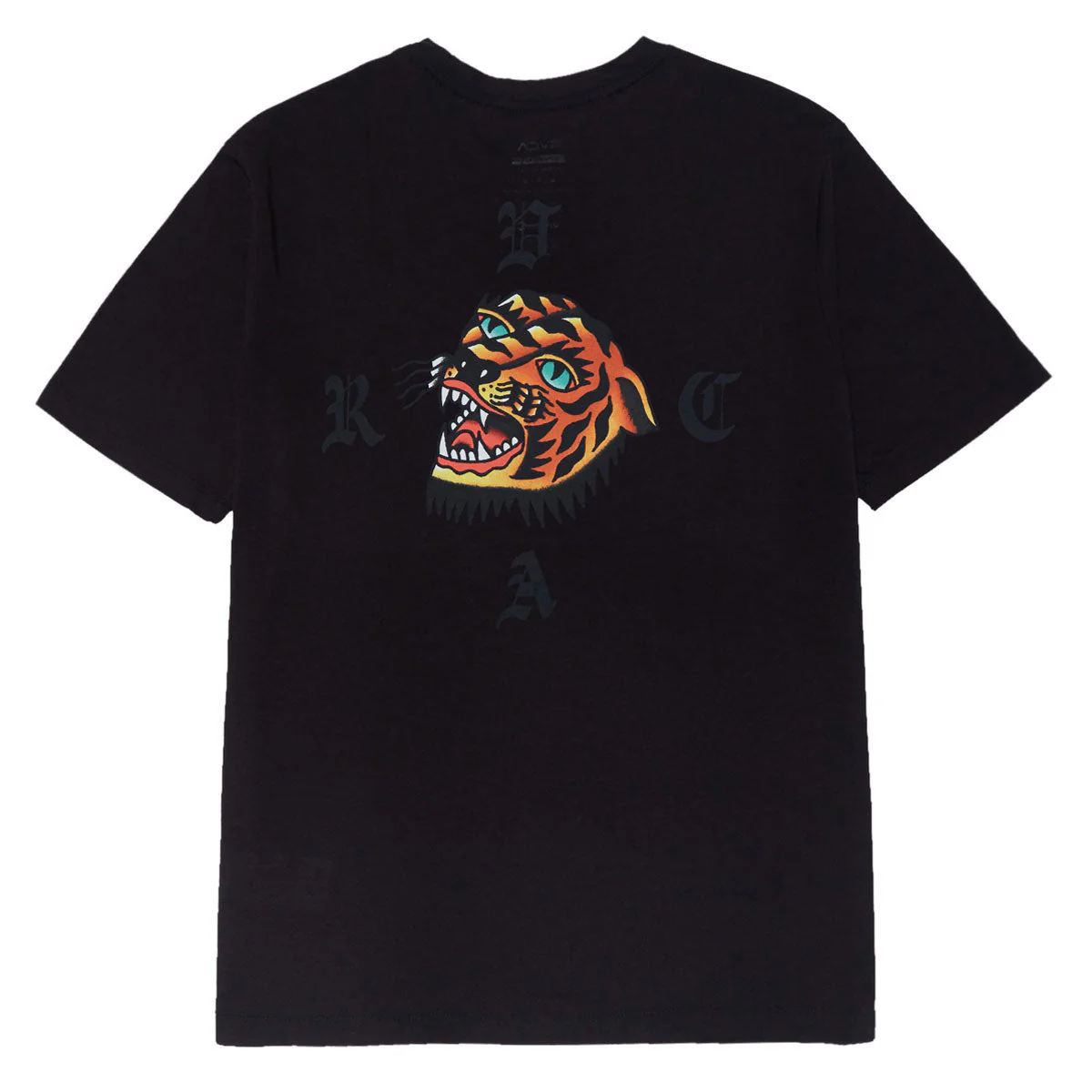 RVCA Kaleb Tiger T-Shirt - Black