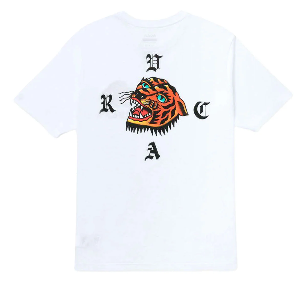 RVCA Kaleb Tiger T-Shirt - White - Image 2