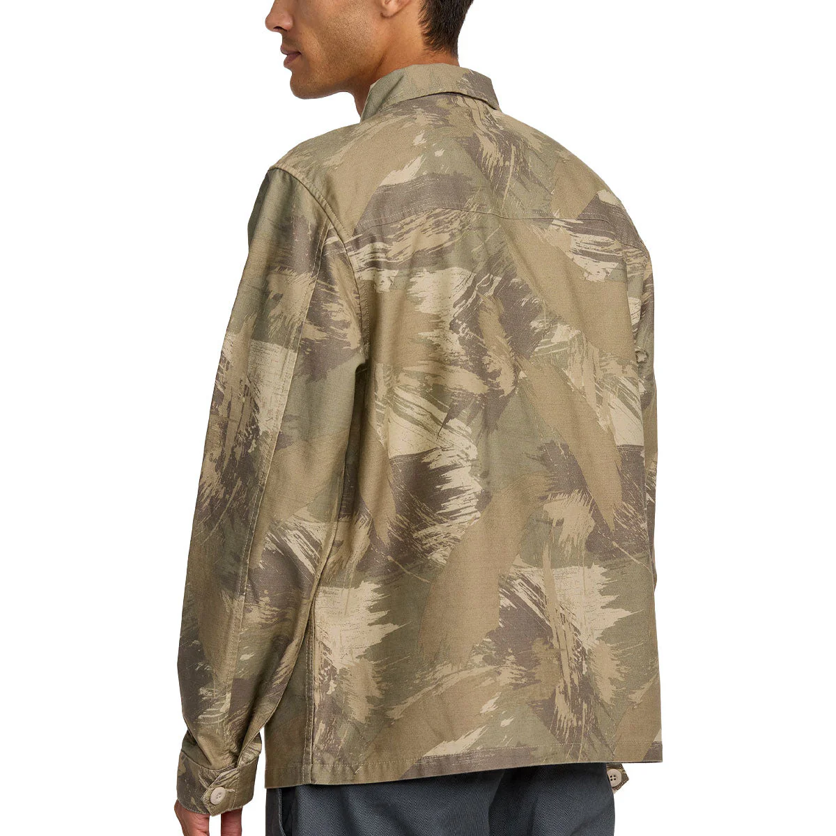 RVCA Mil Jacket - Khaki Camo - Image 2
