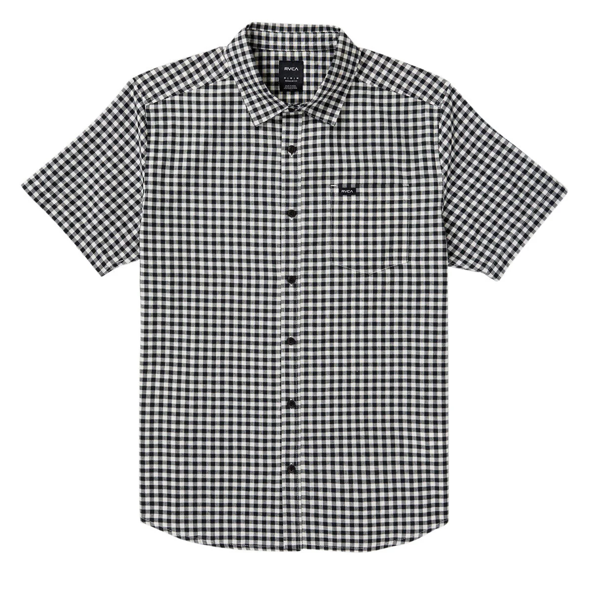RVCA Overspray Shirt - Black/White - Image 5