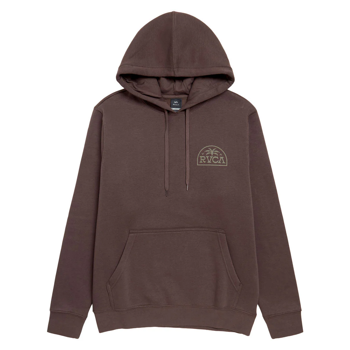 RVCA Palm Serif Hoodie - Mocha
