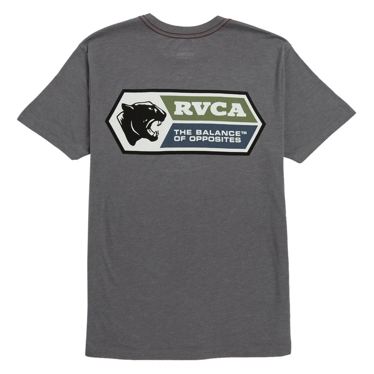 RVCA Pantero T-Shirt - Smoke - Image 2