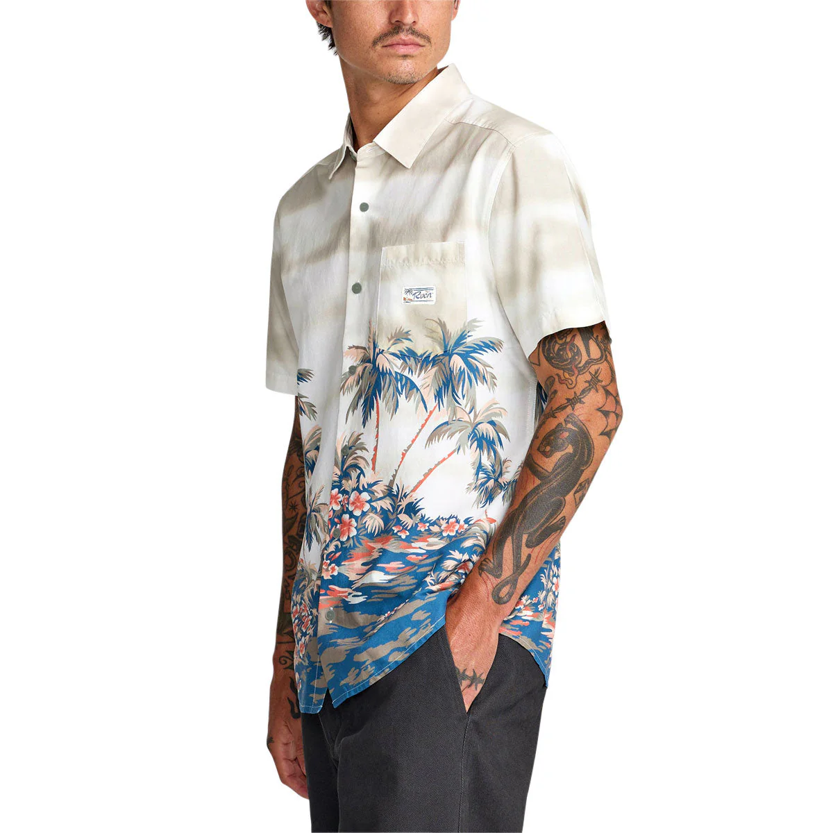 RVCA Peninsula Shirt - Multi - Image 4