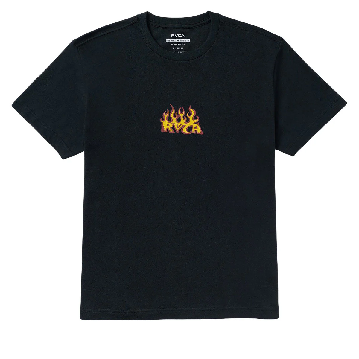 RVCA Spanky Fuego T-Shirt - Black